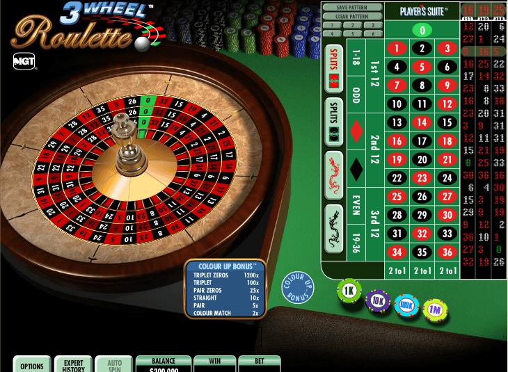 Multi-wheel Roulette